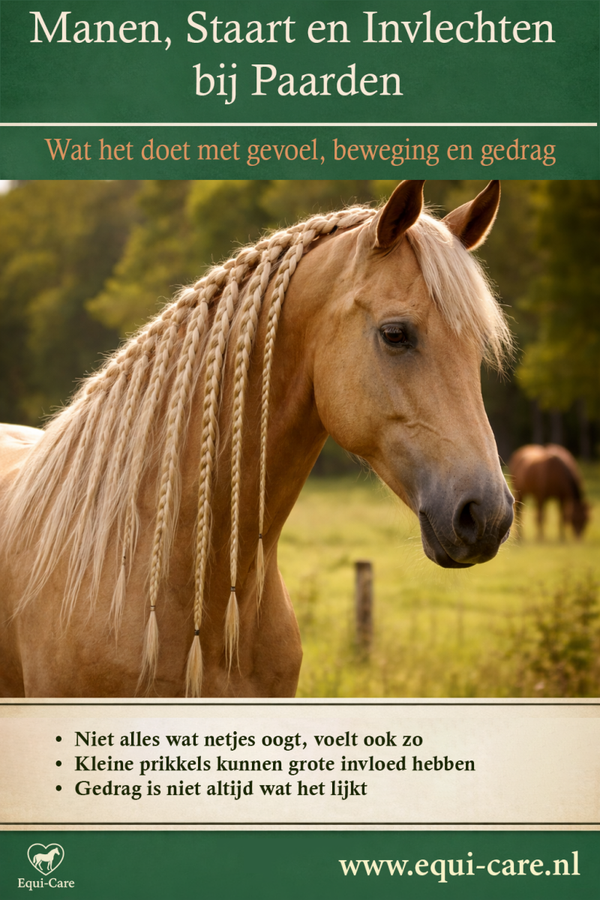 Manen, Staart en Invlechten bij Paarden