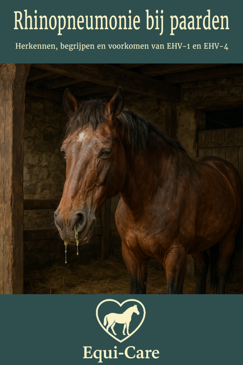 Rhinopneumonie bij paarden