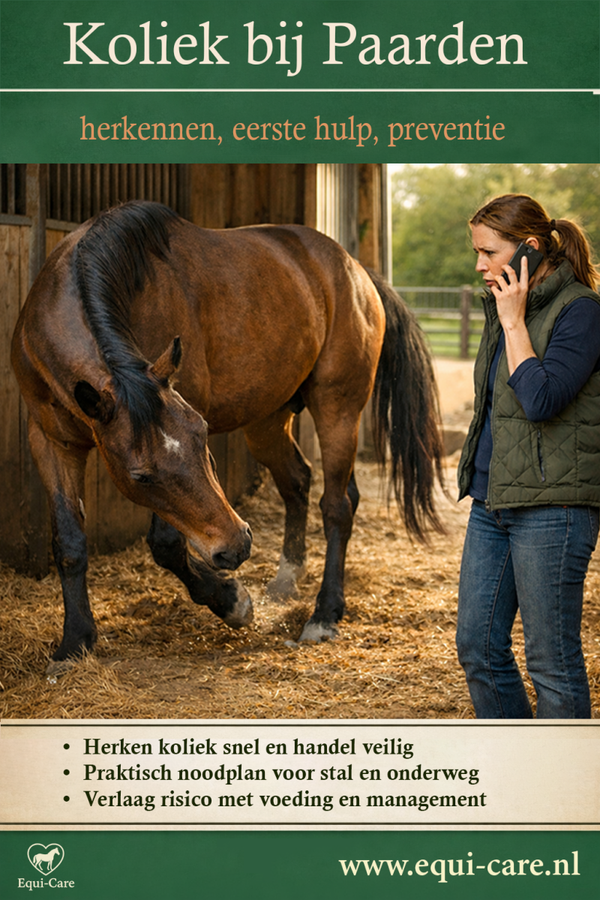 Koliek bij Paarden | Herkennen, eerste hulp en preventie