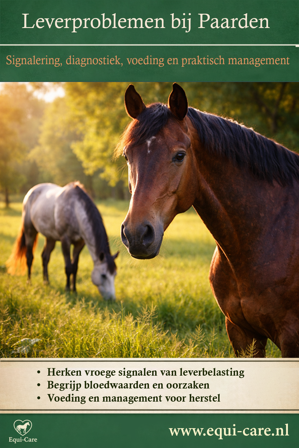 Leverproblemen bij Paarden