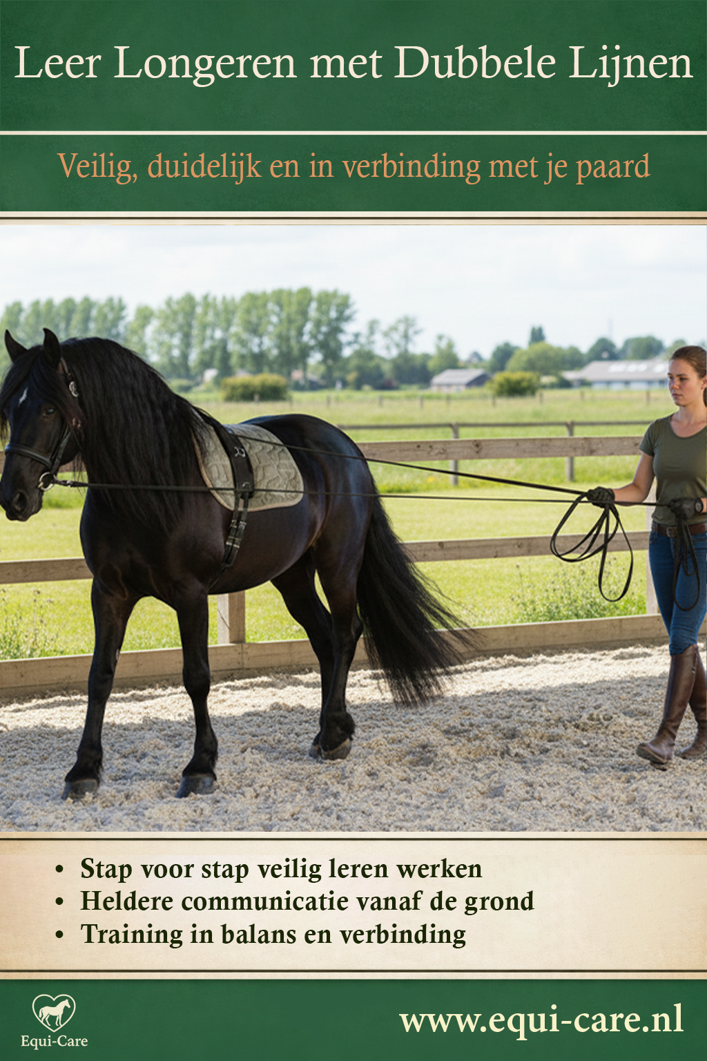 Longeren met Dubbele Lijnen | Veilig, duidelijk en in verbinding met je paard