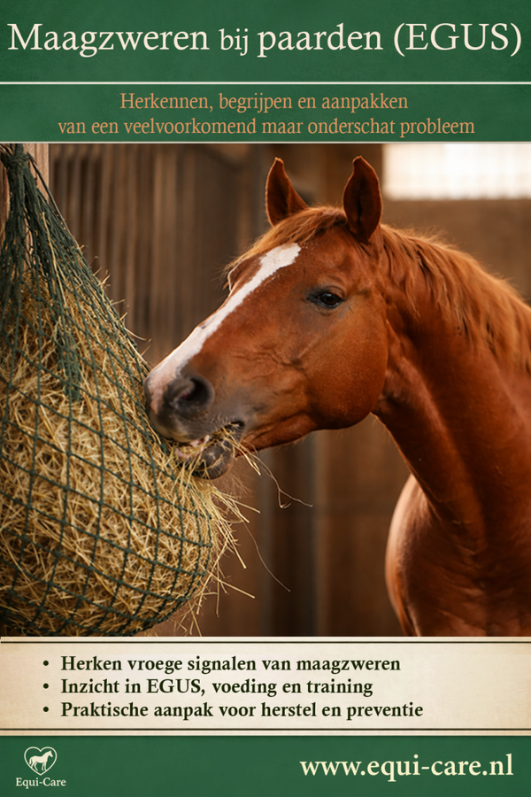 Maagzweren bij Paarden (EGUS) | Herkennen, begrijpen en aanpakken