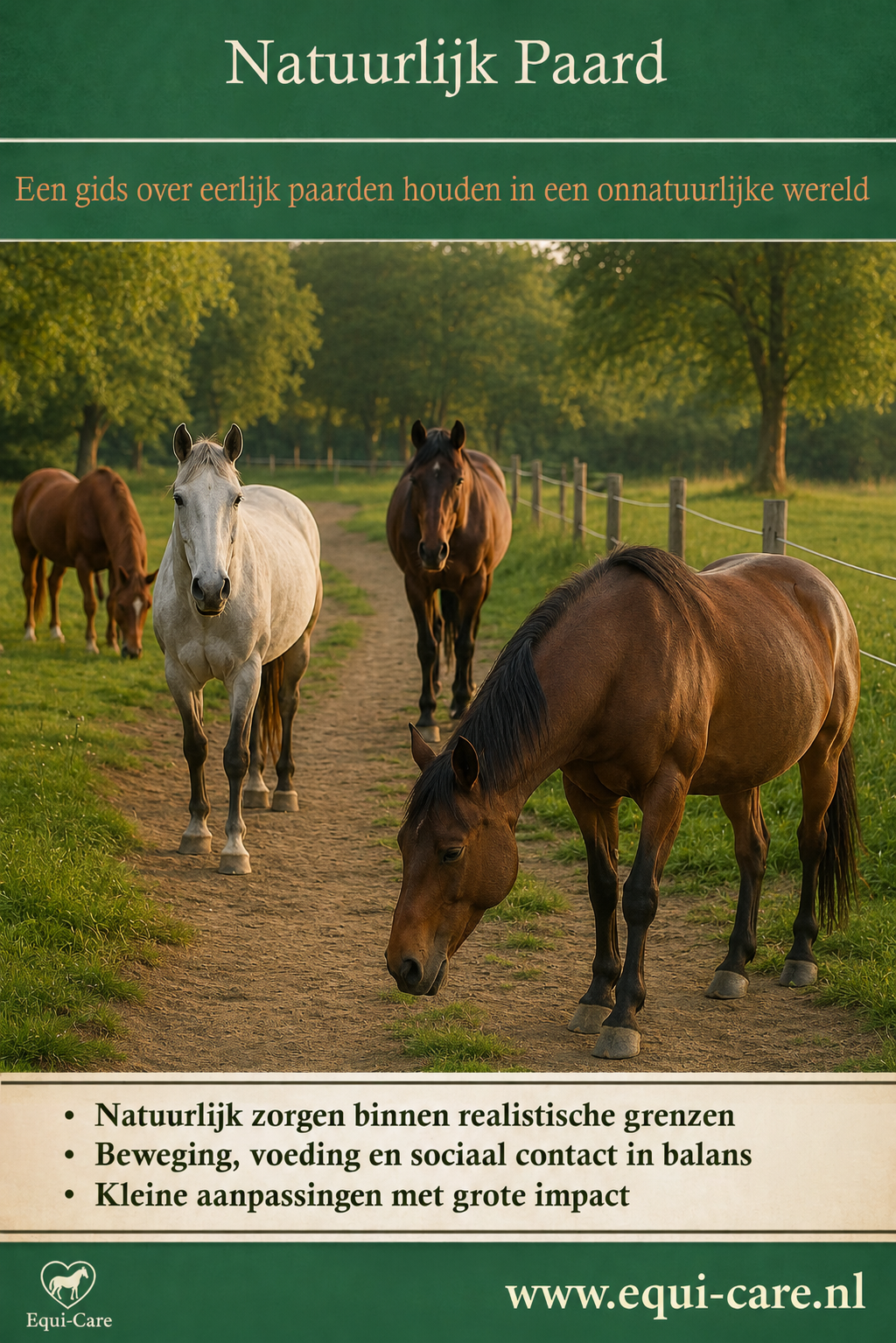 Natuurlijk Paard | Eerlijk paarden houden in een onnatuurlijke wereld