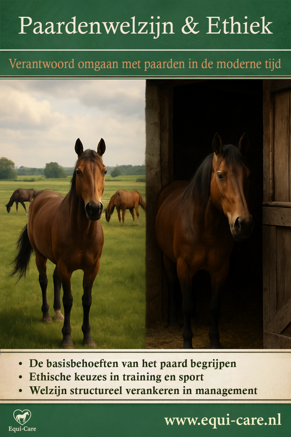 Paardenwelzijn & Ethiek | Verantwoord omgaan met paarden in de moderne tijd