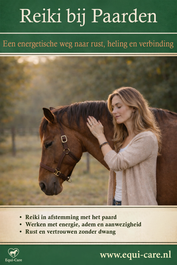 Reiki bij Paarden | Rust, Afstemming en Energetische Verbinding