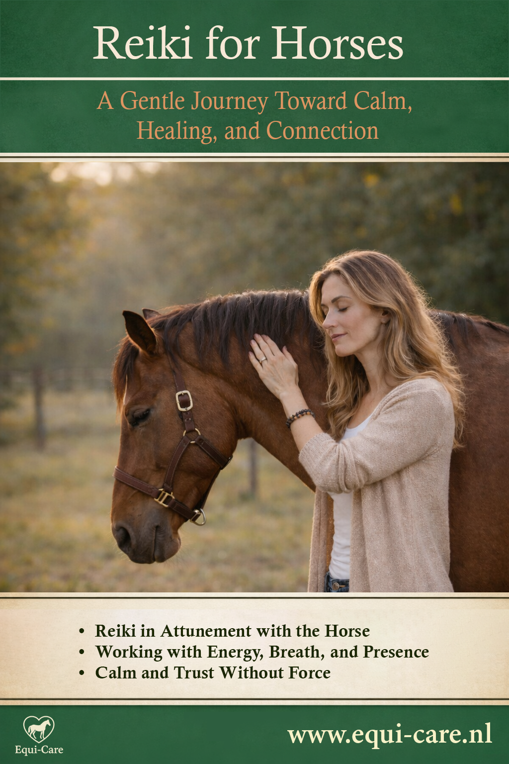 Reiki for Horses | Calmness, Attunement and Connection