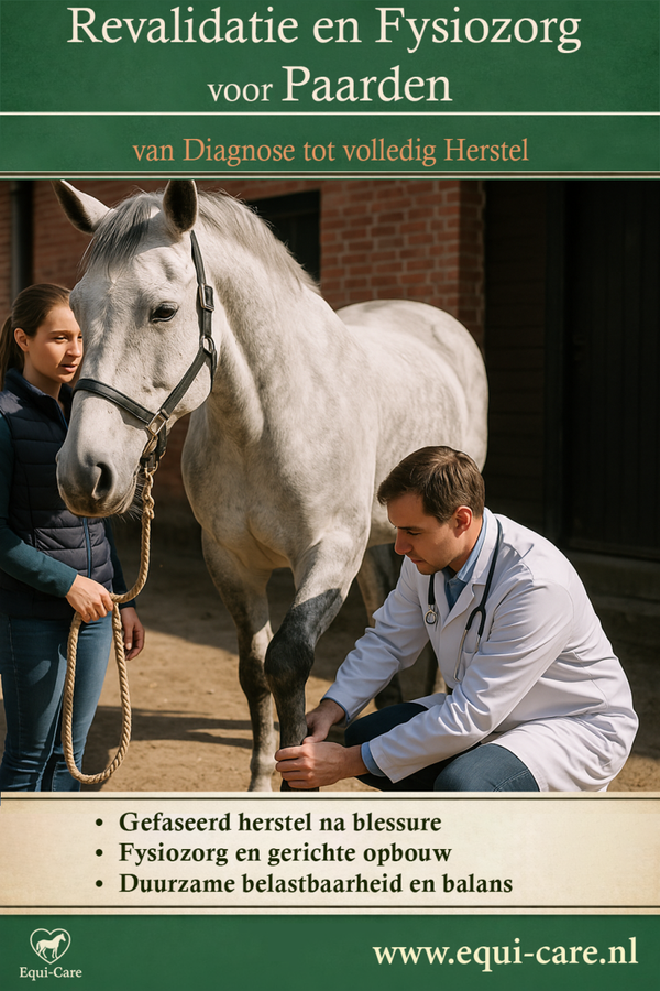 Revalidatie & Fysiozorg bij Paarden | Ondersteuning bij blessureherstel van diagnose tot volledig herstel