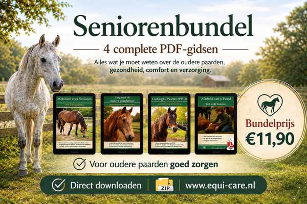 Seniorenbundel  | Bundel voor Paarden | 4 Digitale Gidsen met Bundelkorting