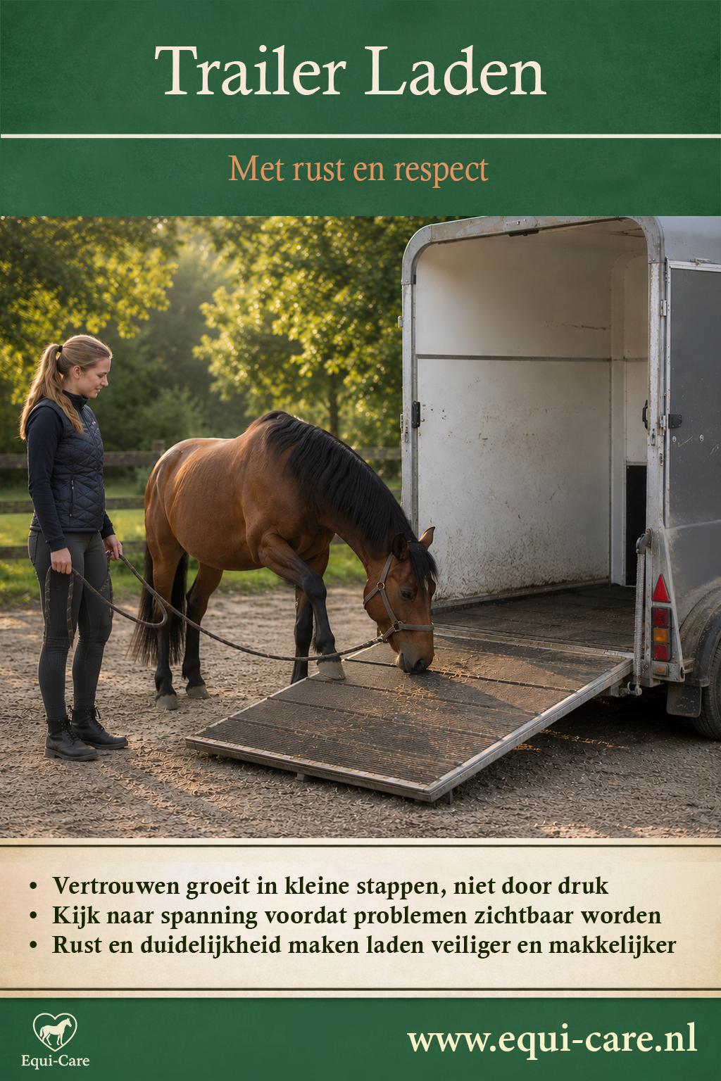 Trailer Laden | Met rust en respect