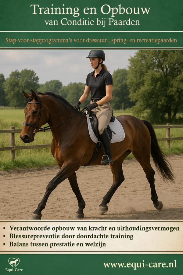 Training en Opbouw van Conditie bij Paarden | Stap-voor-stapprogramma’s voor dressuur-, spring- en recreatiepaarden