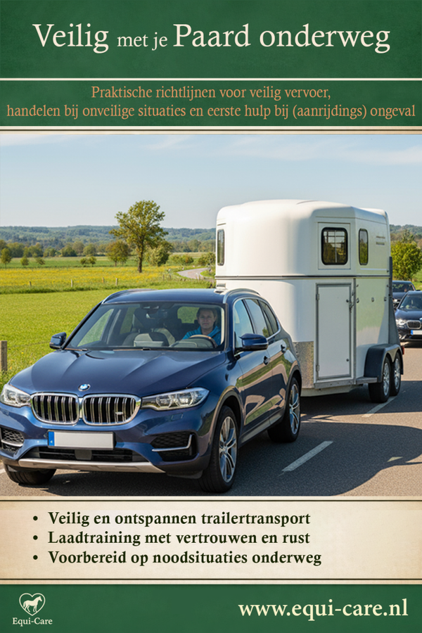 Veilig met je Paard Onderweg | Praktische richtlijnen voor veilig vervoer, noodsituaties en eerste hulp