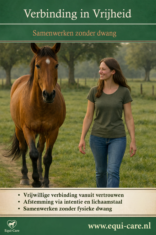Verbinding in Vrijheid | Samenwerken zonder dwang met je paard