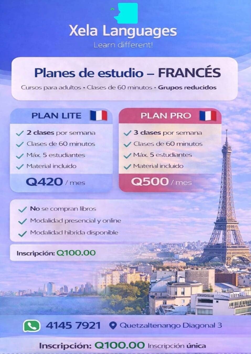 Clases de francés – Adultos