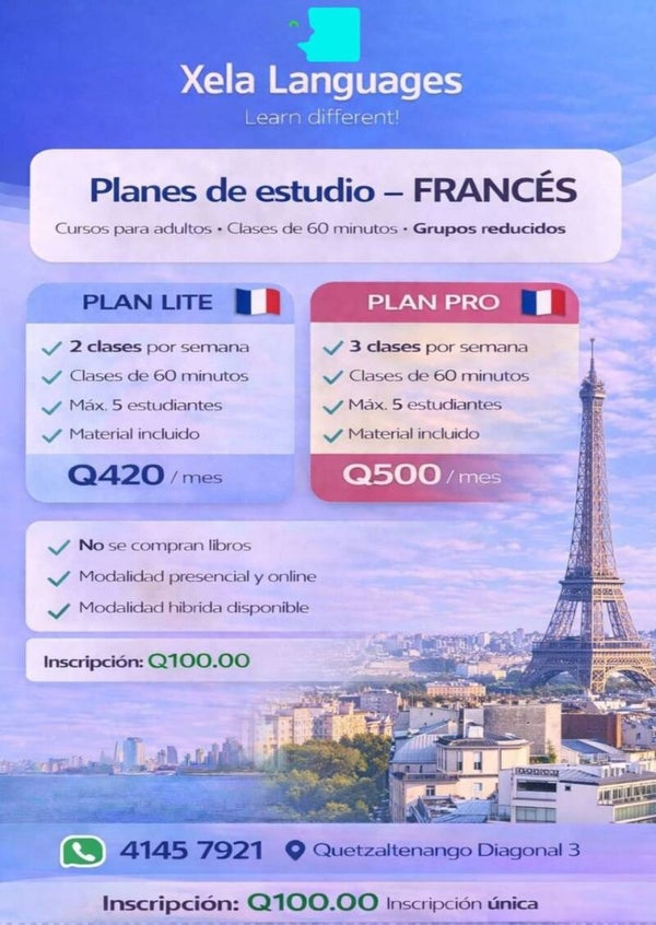 Clases de francés – Adultos