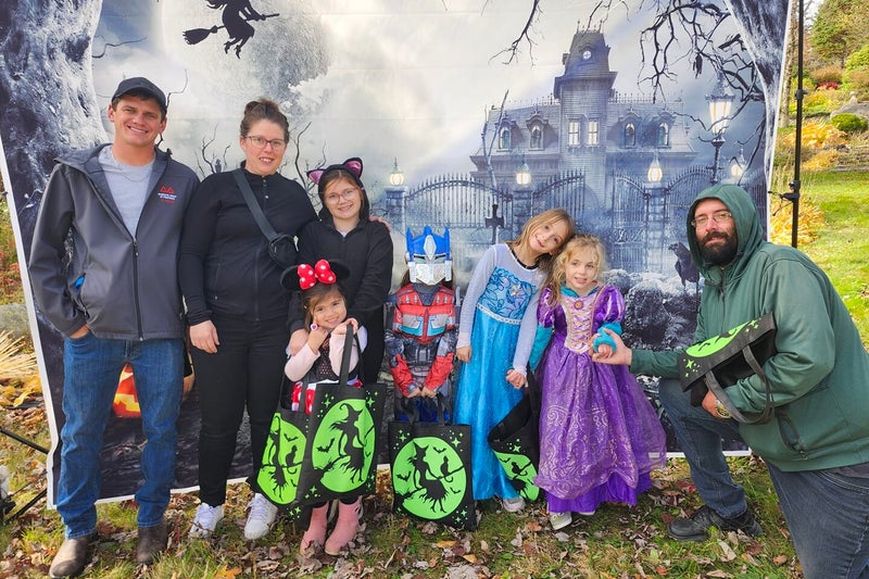 Gaetz Brook Greenway Halloween Walk the Trail Event 2025