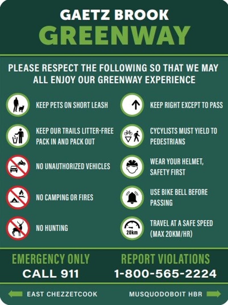 Gaetz Brook Greenway Regulation