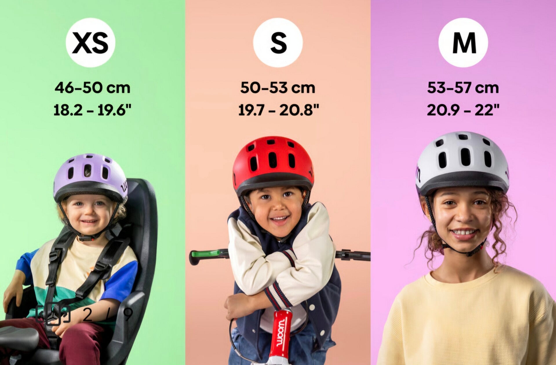 WOOM READY Kid's Helmet - Kinder Helm