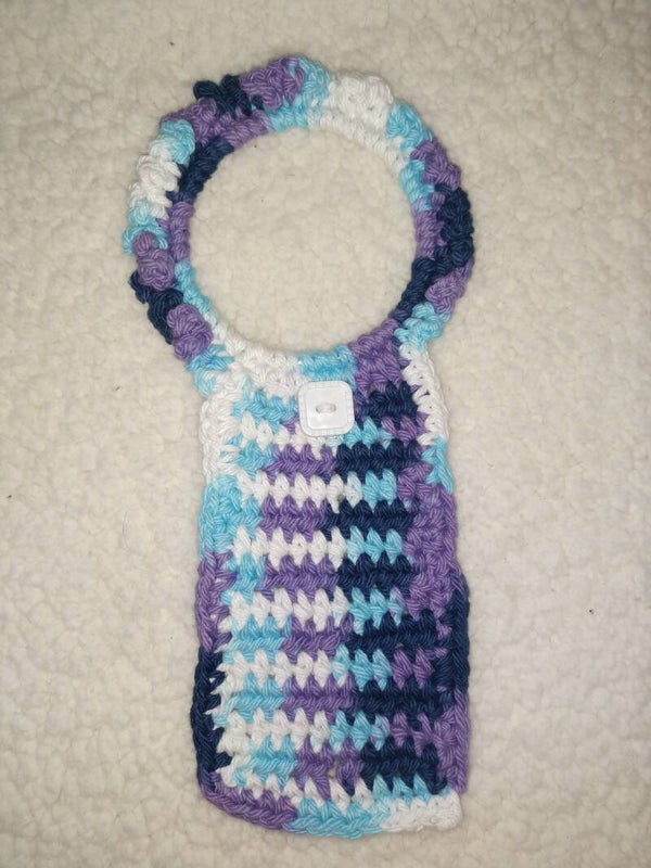 Crocheted Towel Holder