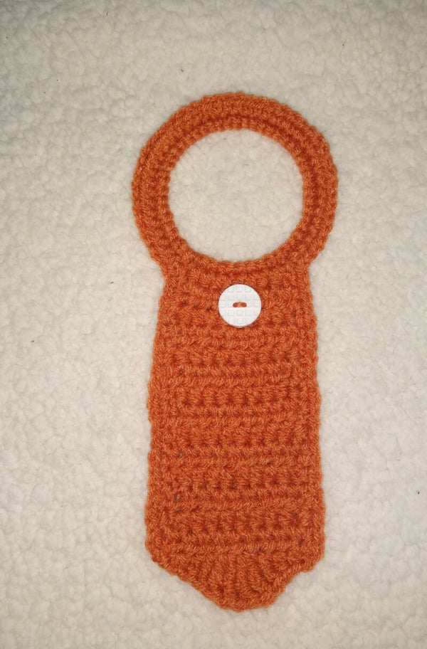 Crocheted Towel Holder