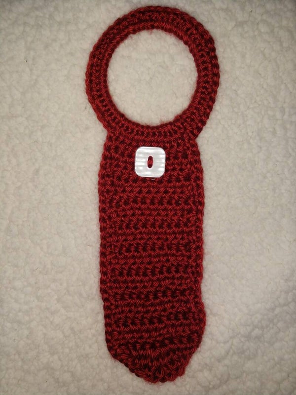 Crocheted Towel Holder