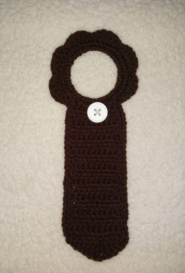 Crocheted Towel Holder
