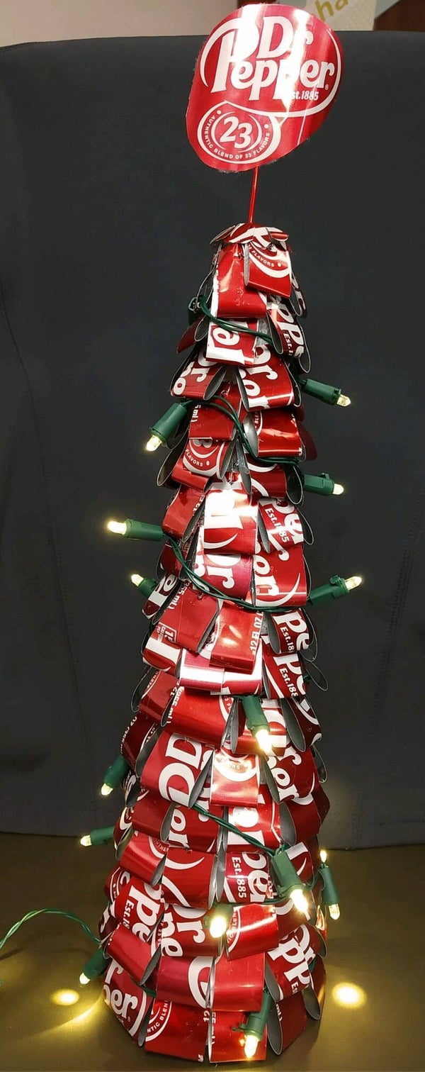 Aluminum can Christmas Tree (Large)