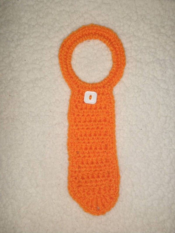 Crocheted Towel Holder