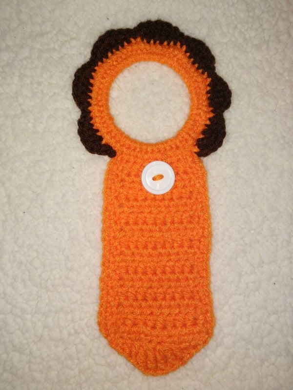 Crocheted Towel Holder