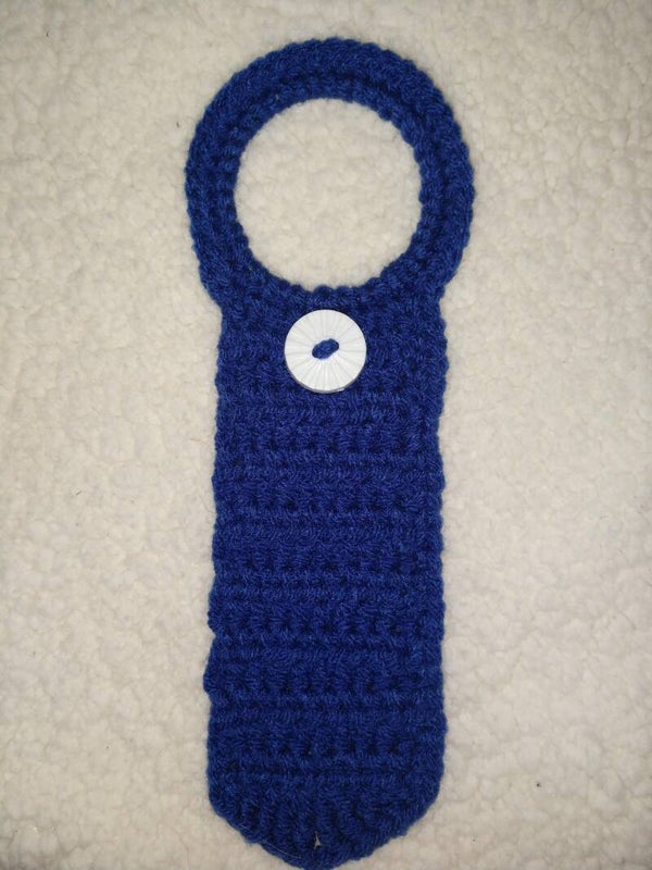 Crocheted Towel Holder
