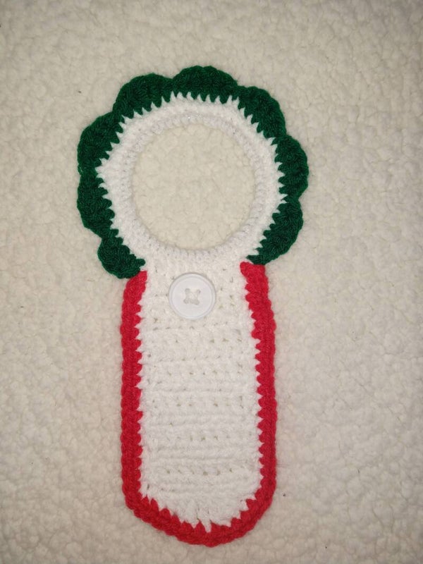 Crocheted Towel Holder