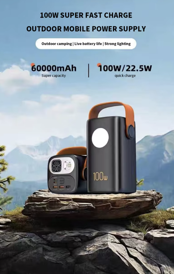 Chargeur Solaire Rapide – Téléphone & Power Bank