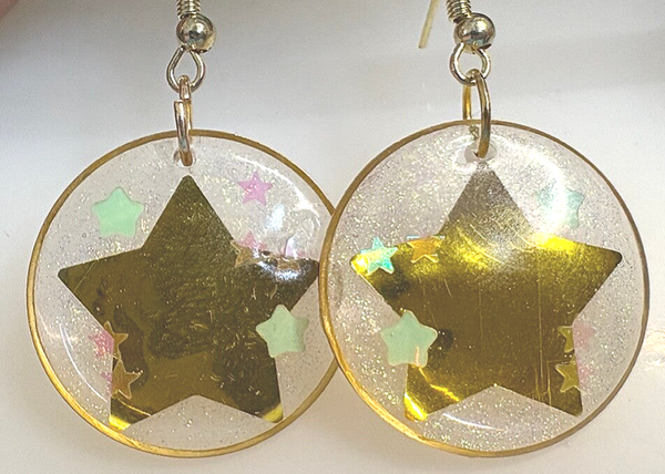 Gold Starlight Dreams Earrings