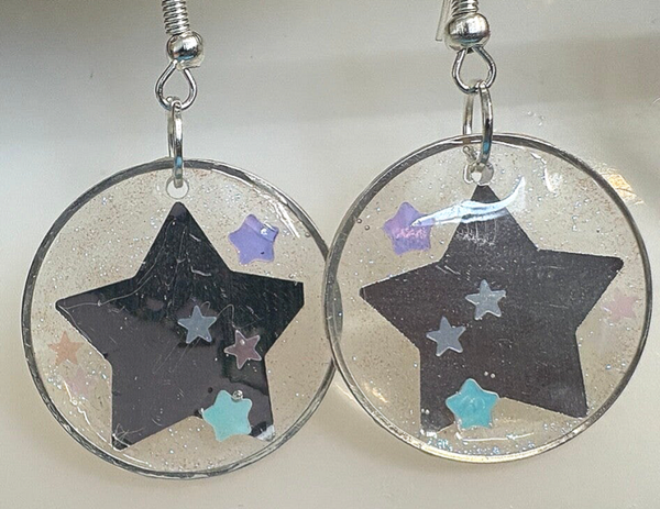 Silver Stardust Dreams Earrings