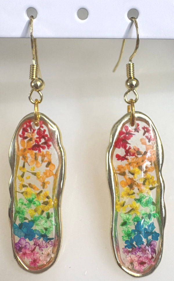 Rainbow Garden Earrings