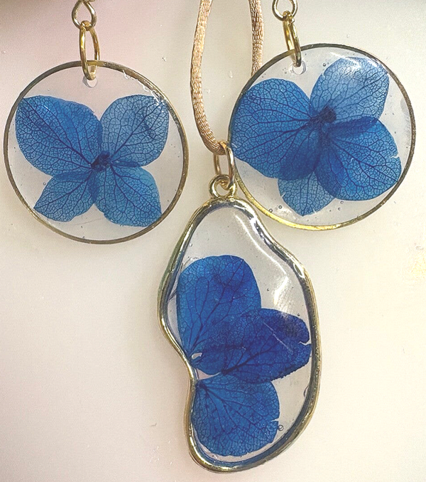 Sapphire Hydrangea Set