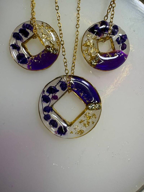 Violet Bloom Set