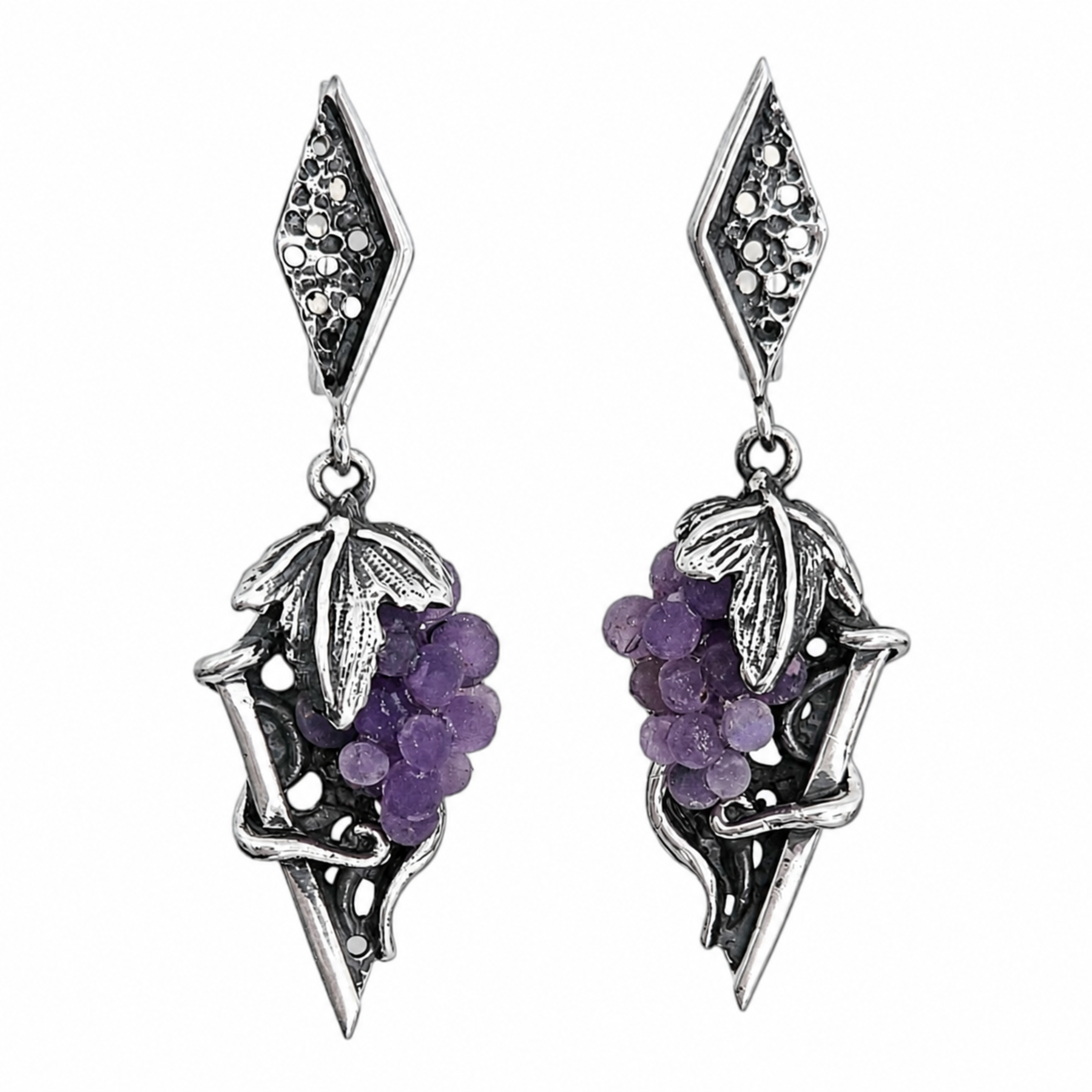HAYAN — Grape Oorbellen