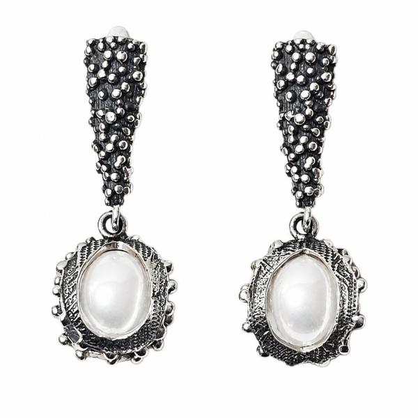 HAYAN — Pearl Oorbellen