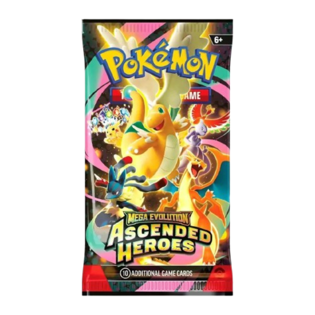 Pokémon Mega Evolution: Ascended Heroes Booster Pack