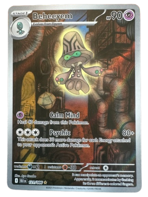 Beheeyem #121/086 – Black Bolt