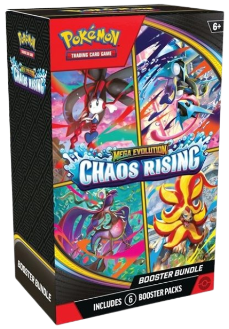 Pokémon Mega Evolution: Chaos Rising Booster Bundle
