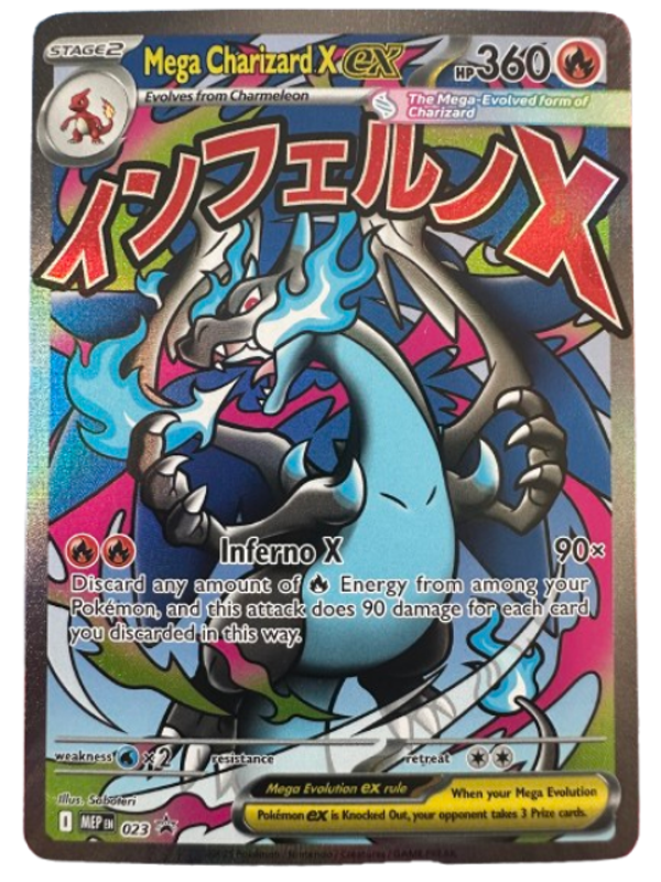 Mega Charizard X ex #023 – Mega Charizard X ex Ultra-Premium Collection Promo