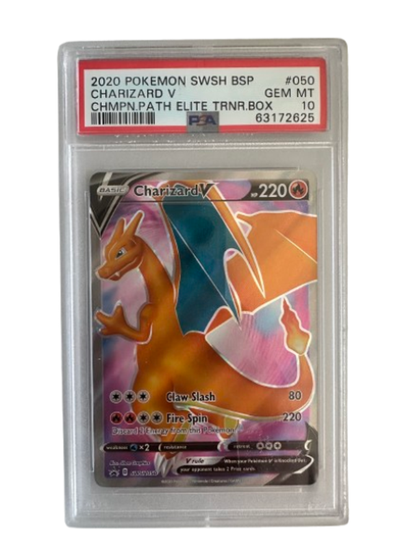 Charizard V 050/073 – Champion's Path (2020) – PSA 10 GEM MINT