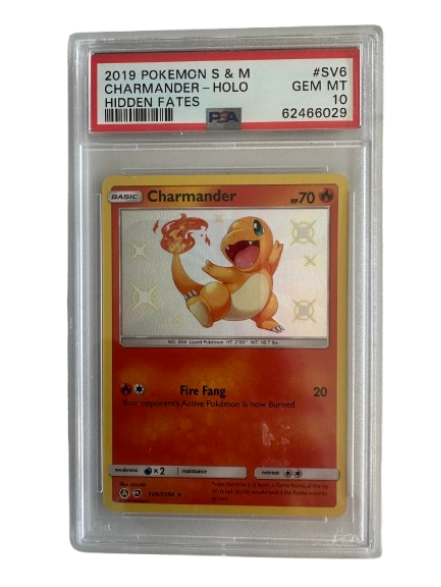Charmander SV6/SV94 – Hidden Fates (2019) – PSA 10 GEM MINT