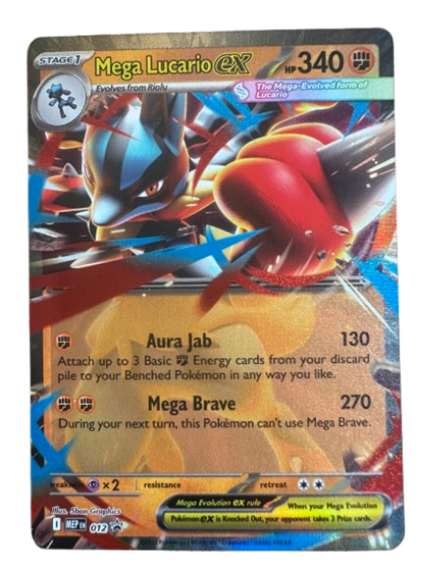 Mega Lucario EX #012 – Mega Evolution Promo