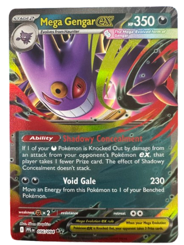 Mega Gengar ex #056 – Phantasmal Flames