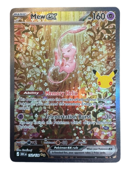 Mew ex #152/128 – 30th Anniversary Collection