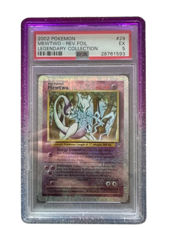 Mewtwo #29/110 Reverse Holo – PSA 5 EX