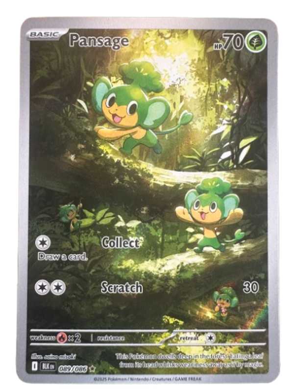 Pansage #089/086 – Black Bolt
