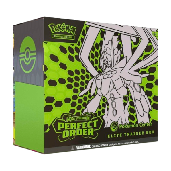 Pokemon TCG: Mega Evolution - Perfect Order, Elite Trainer Box